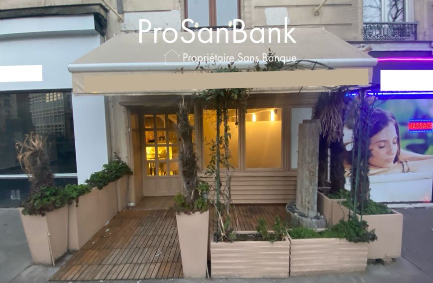 Fonds de commerce – 65 m² – Paris 75016